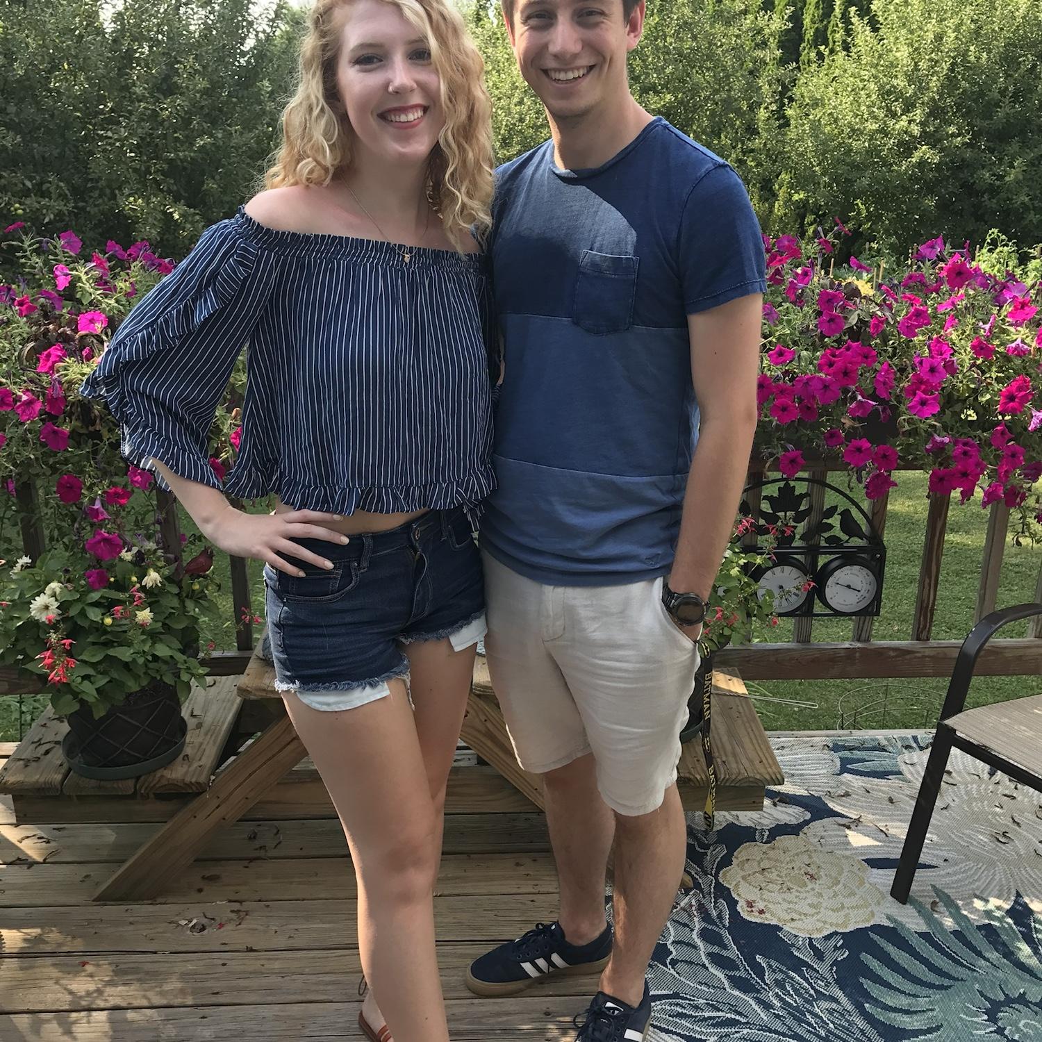 Fourth of July cookout with Bailey’s family.