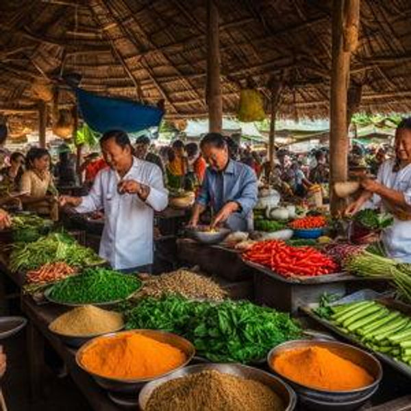 Khmer cooking workshop with market tour Cambodia