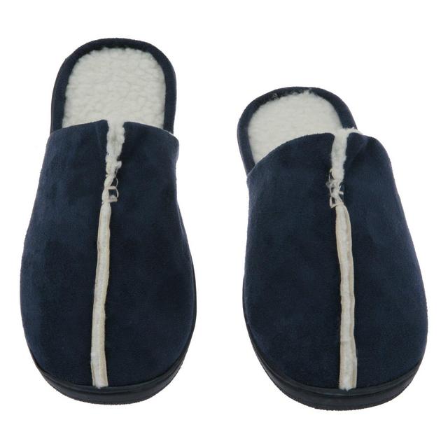 Morning Slip-On Memory Foam Warm Cozy Fleece Men's House Slippers