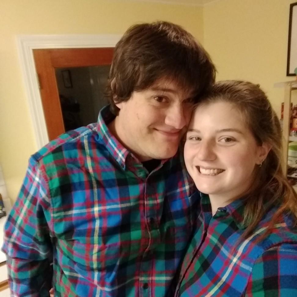 Matching holiday shirts