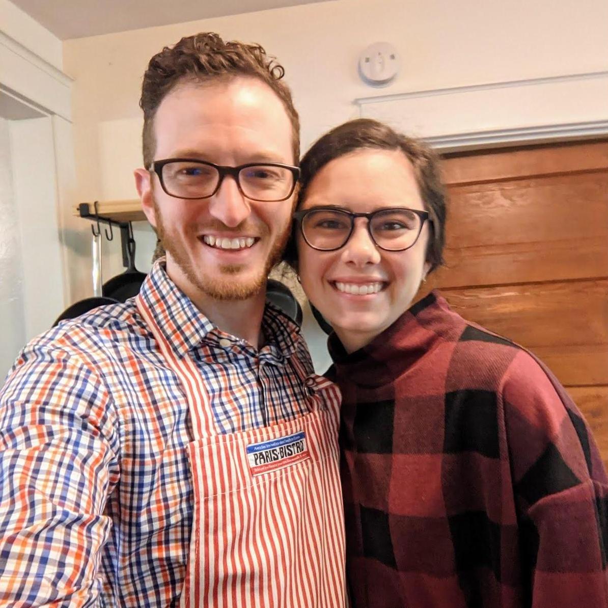 Thanksgiving, pandemic style. We cooked together and Facetimed family.