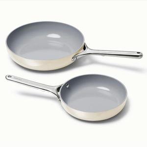 Fry Pan Duo - Cream Color