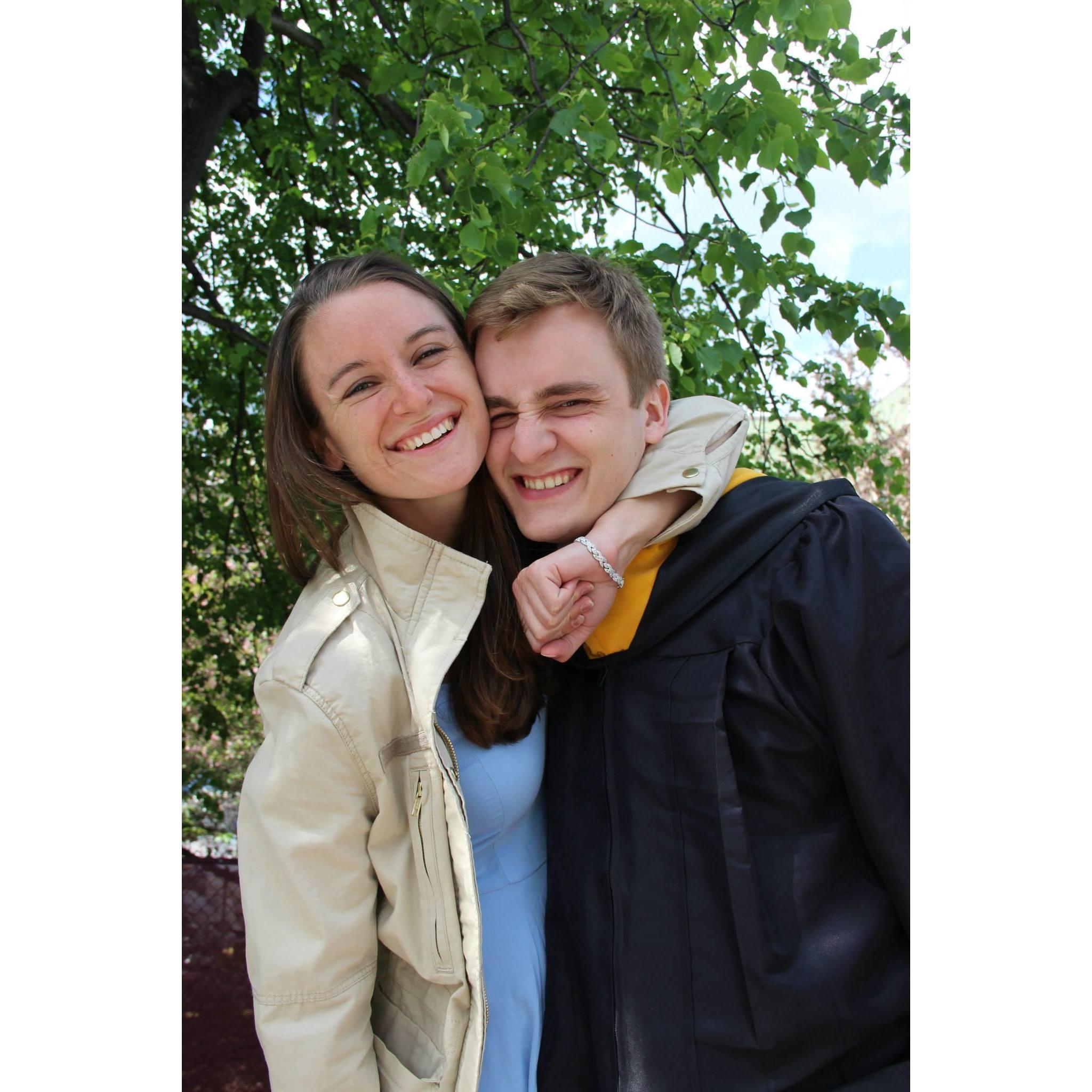 David's BC Graduation, May 2014
