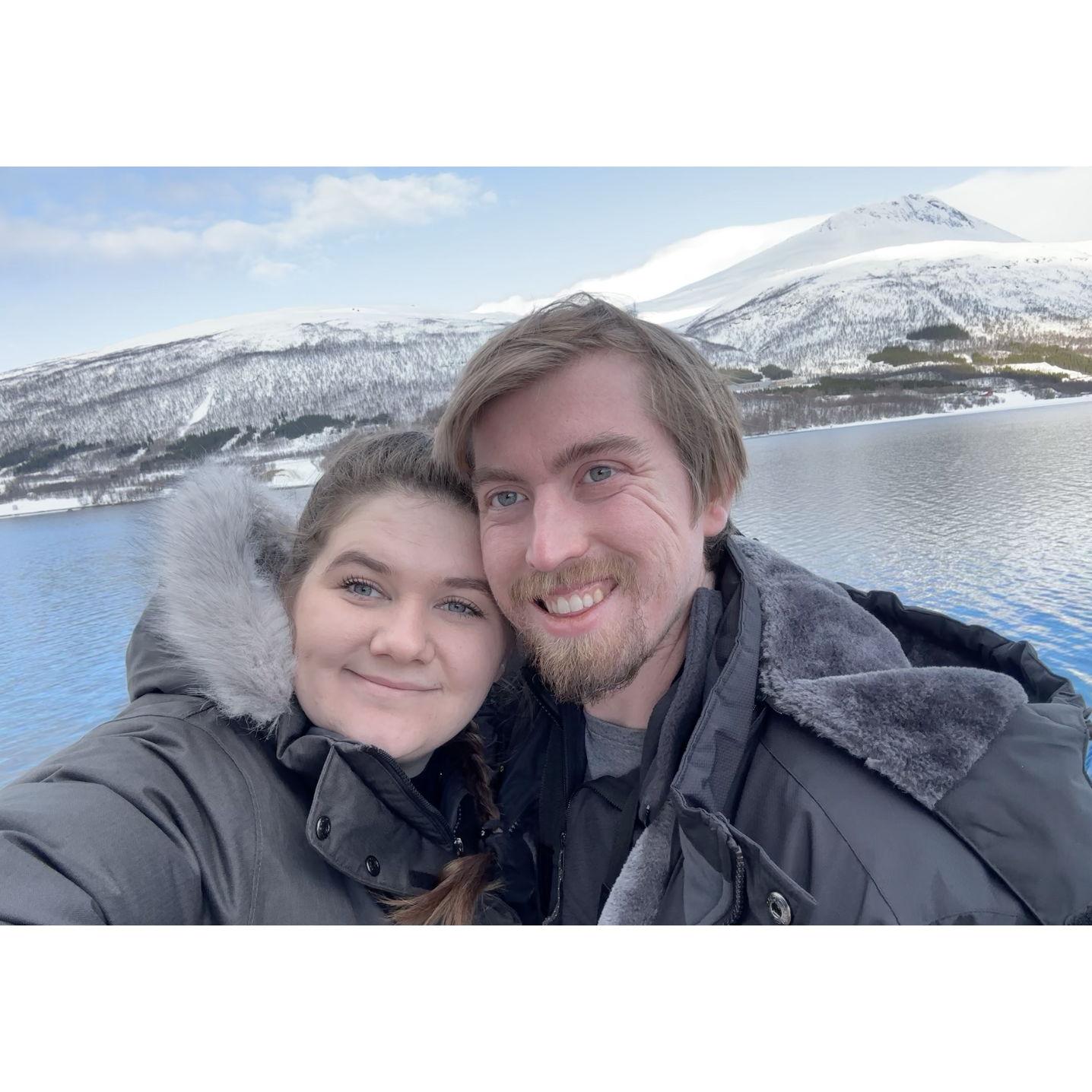 The fjords make such a good background!
