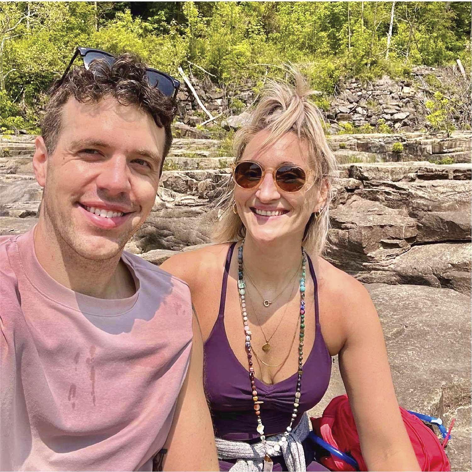 Hiking near Niagra Falls