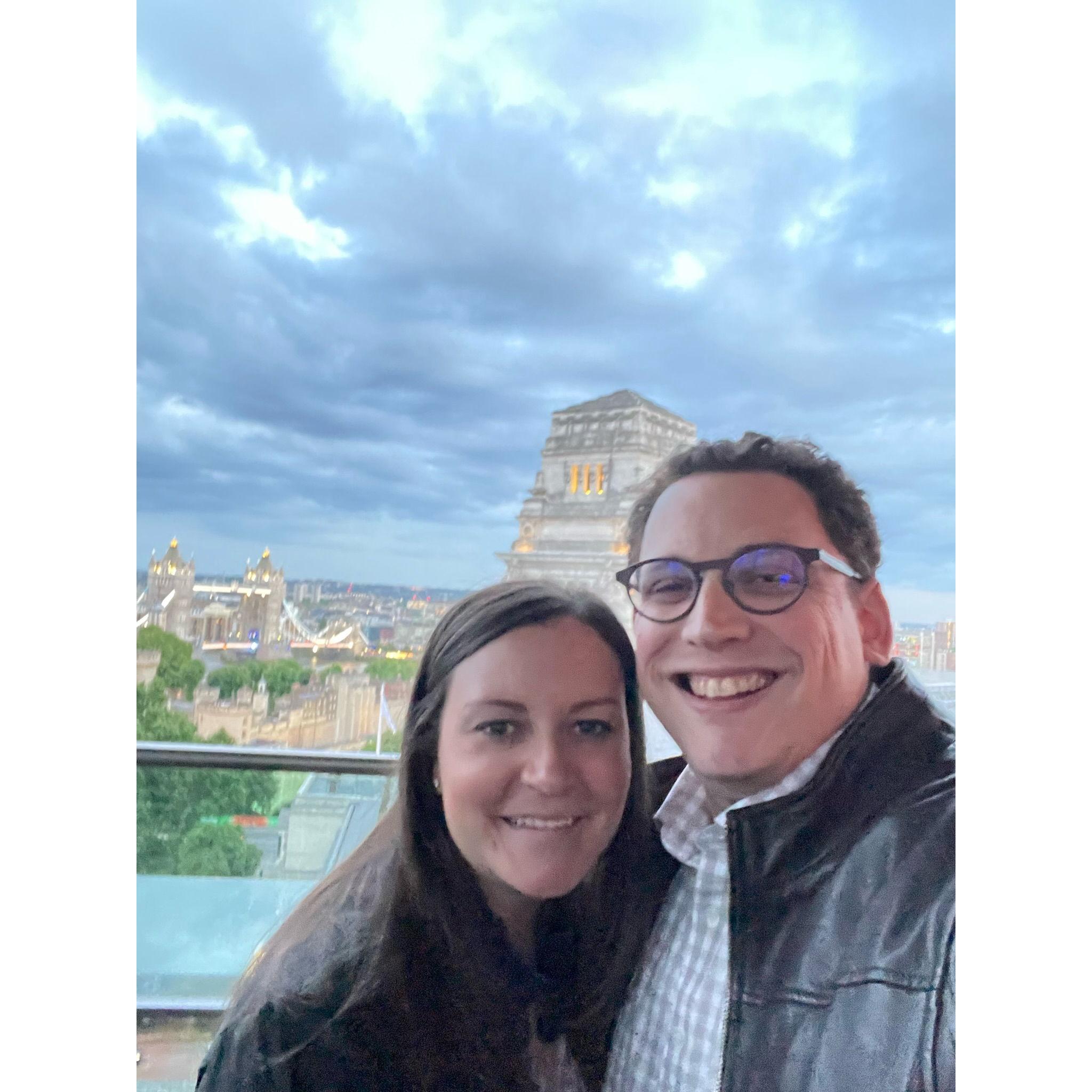 Love a rooftop bar. With the Tower of London as the view.