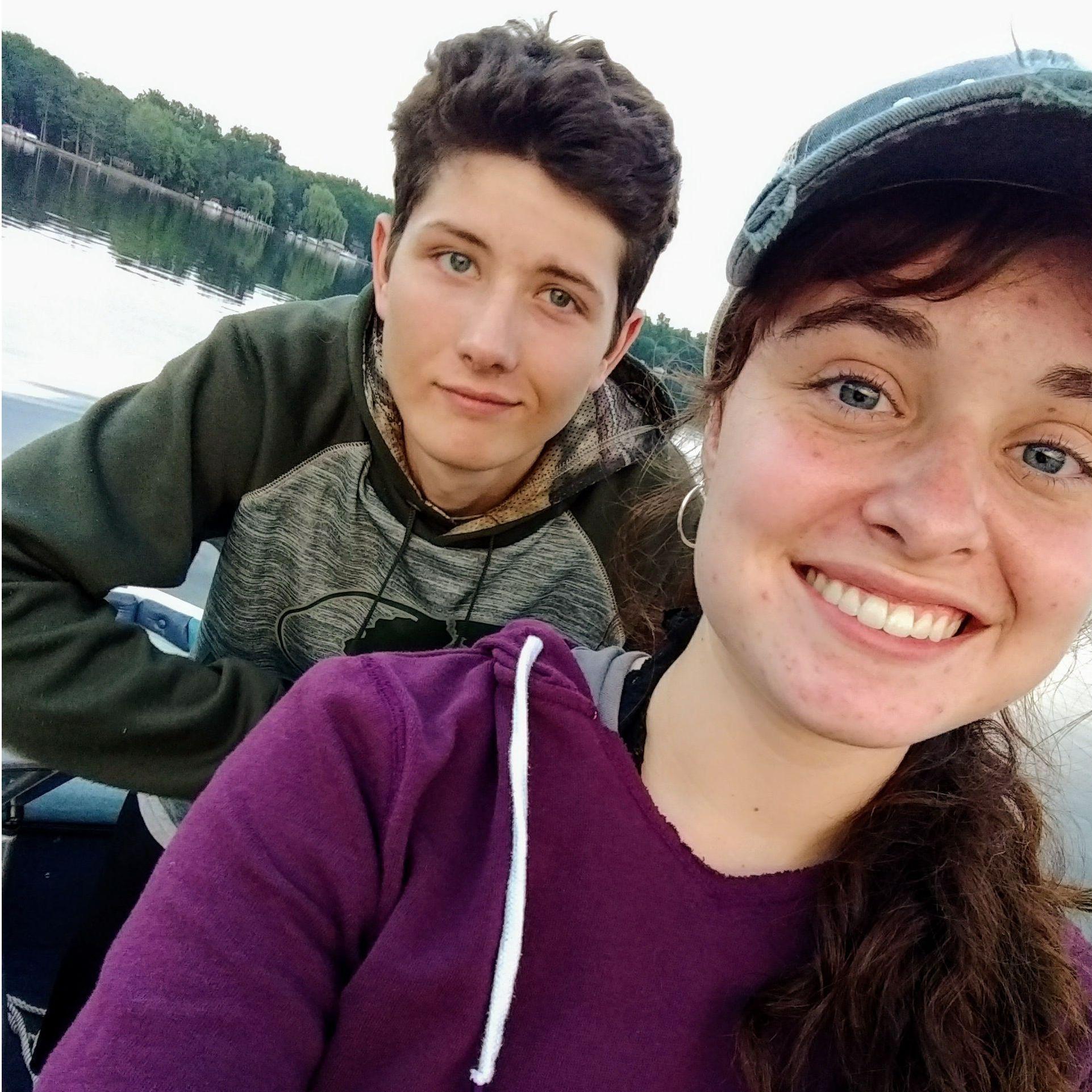 Our first camping trip together