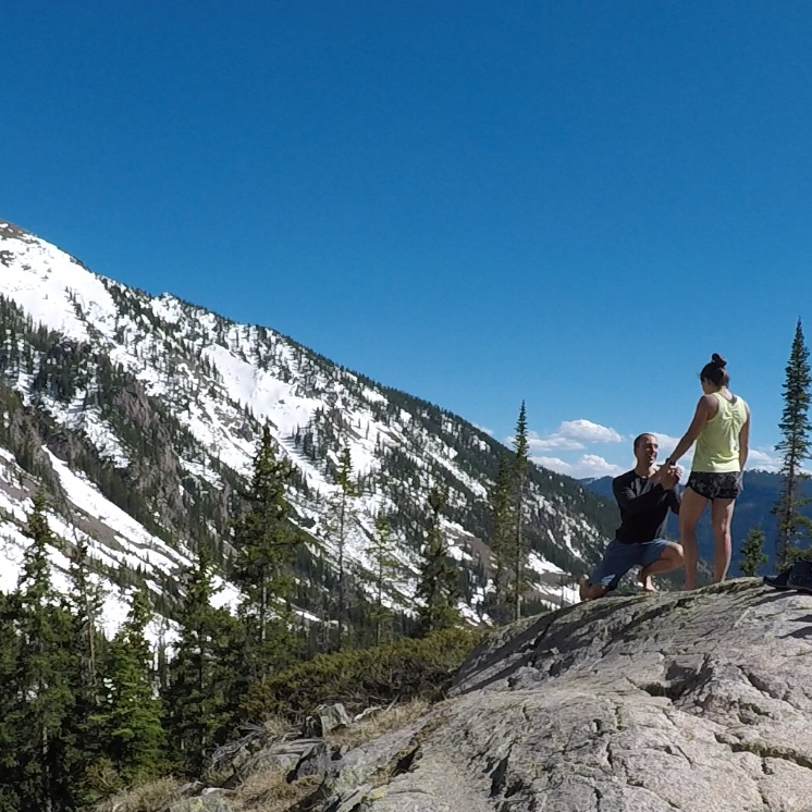 The official proposal--Pitkin Lake Trail near Vail, CO, USA (May 2018)