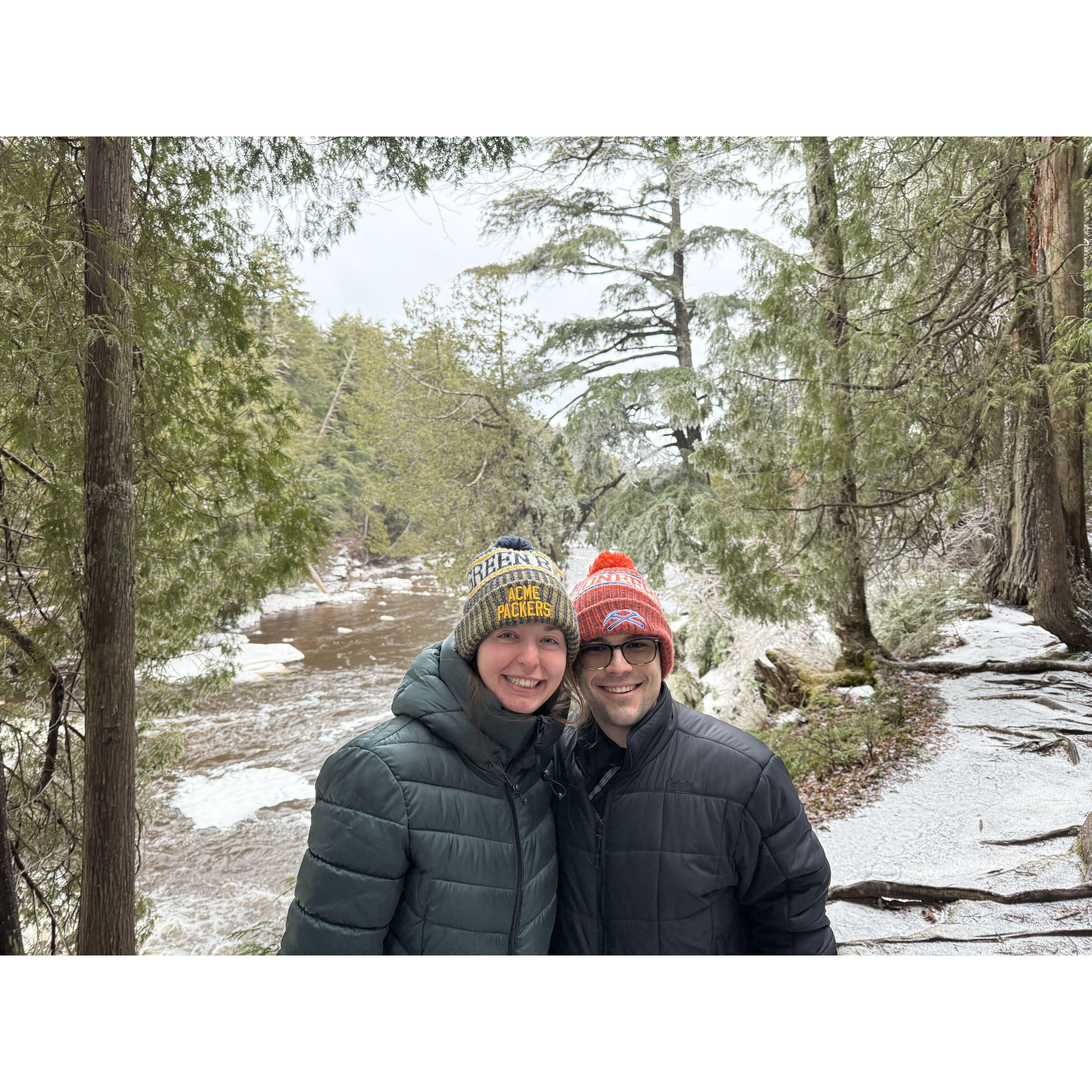 Our last hike of 2024 with Jenn's dad.