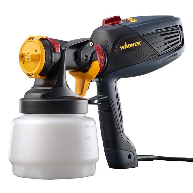 Wagner Spraytech 0529011 FLEXiO 570 Handheld HVLP Paint Sprayer, Sprays Unthinned Latex, Includes iSpray Nozzle, Complete Adjustability for All Needs