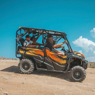 Blackstone Beach, Cliff Jump & Hidden Treasures UTV Tour for 2 - Aruba
