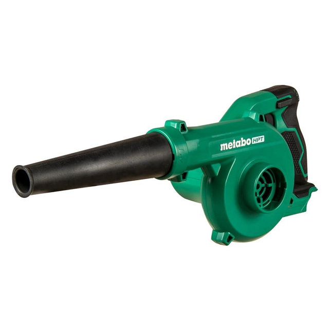 Metabo HPT 18V MultiVolt Cordless Compact Blower, Powerful 124 CFM Air Volume, Maximum Air Velocity 213 MPH, Lightweight Design, Variable Speed Trigger, Lock-On Switch, Tool Body Only, RB18DCQ4
