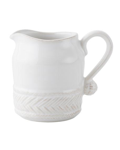 JuliskaLe Panier Whitewash Creamer