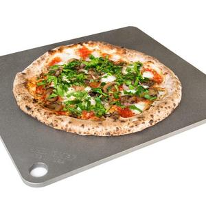 NerdChef Steel Stone - High-Performance Baking Surface for Pizza (.375" Thick - Pro)