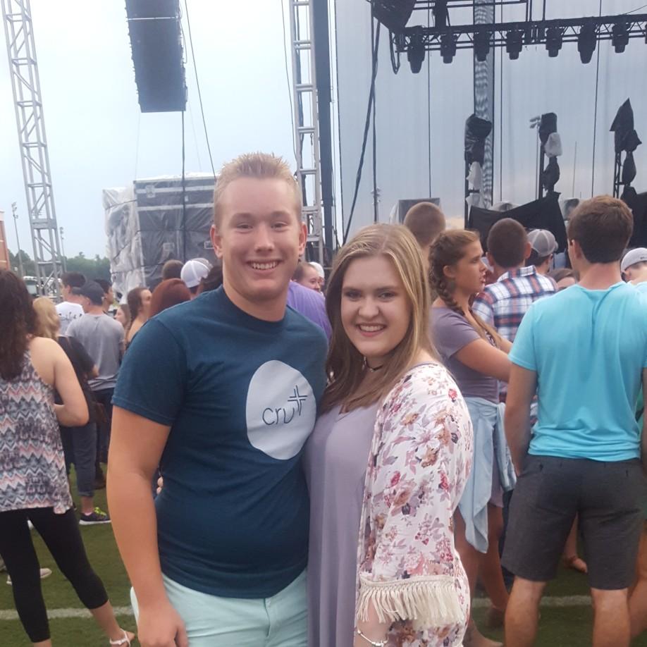 Our first photo together❤