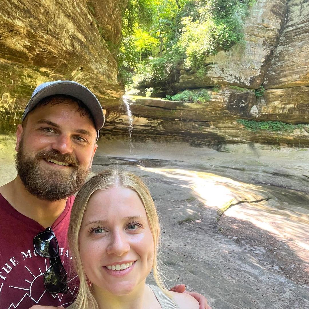2 year anniversary trip to starved rock state park.