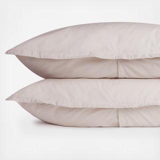 Percale Long-Staple Egyptian Cotton Sham, Set of 2
