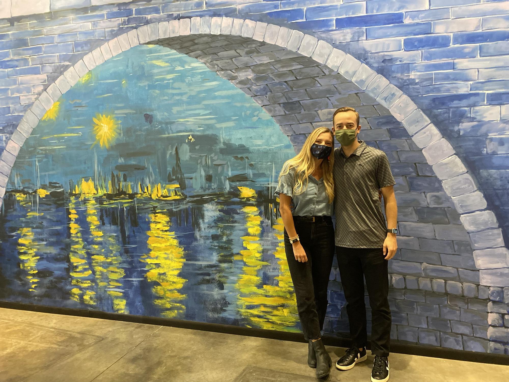 Van Gogh exhibit date, September 2021.