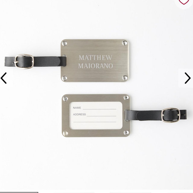 Metal Luggage Tag