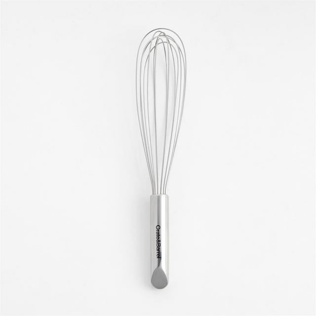 Crate & Barrel Stainless Steel 12" Whisk