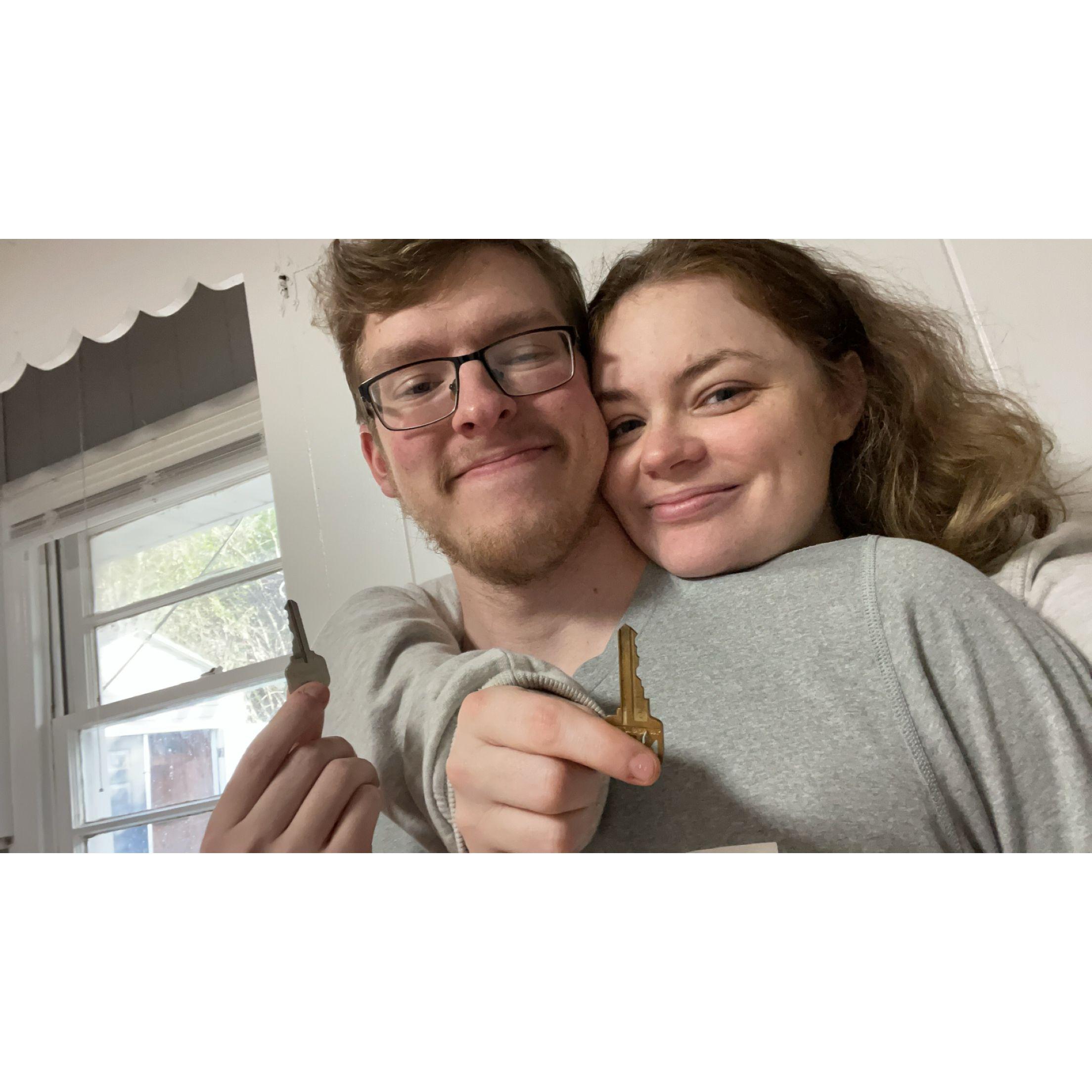 2.1.24 - When we got the keys to our house