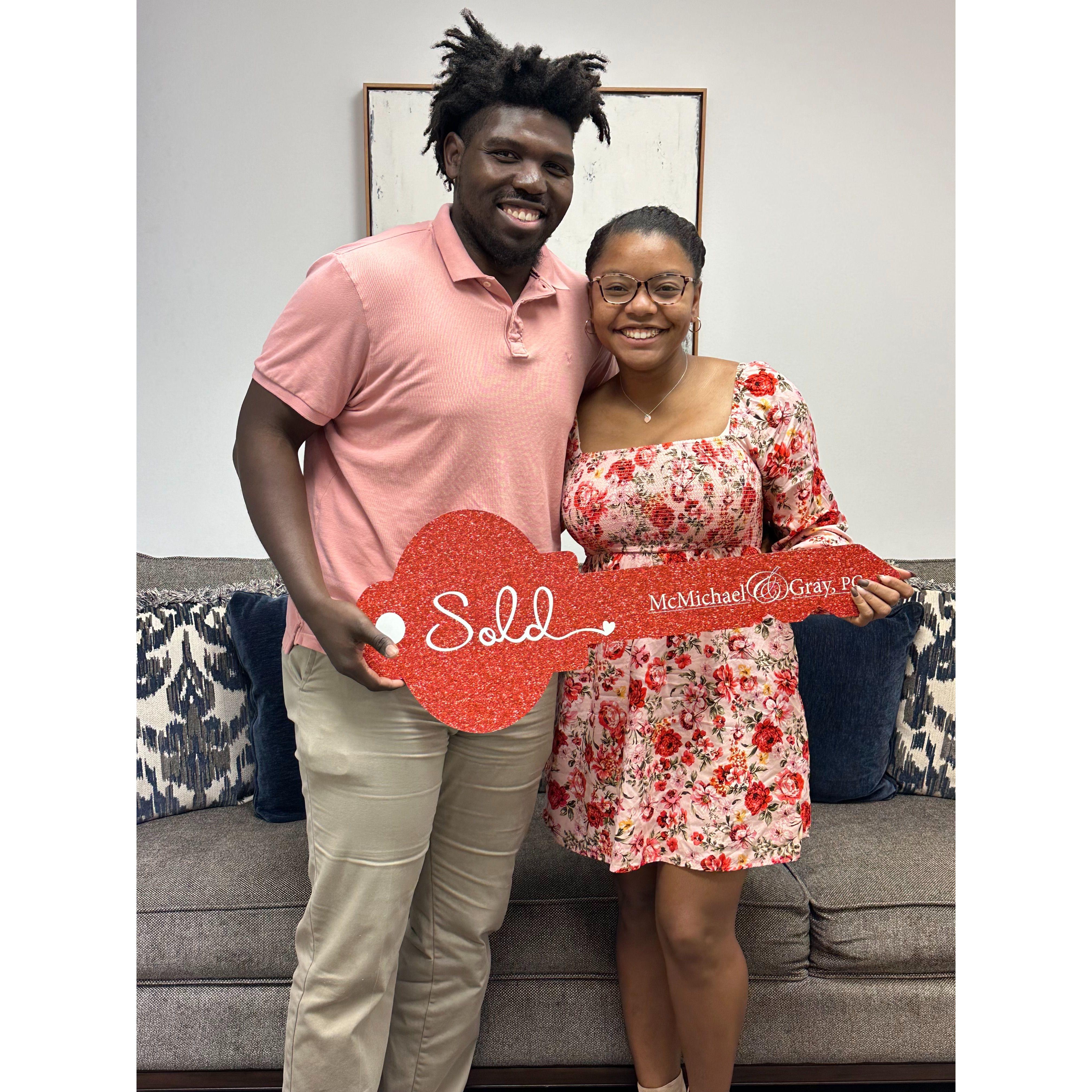 We bought our first home!