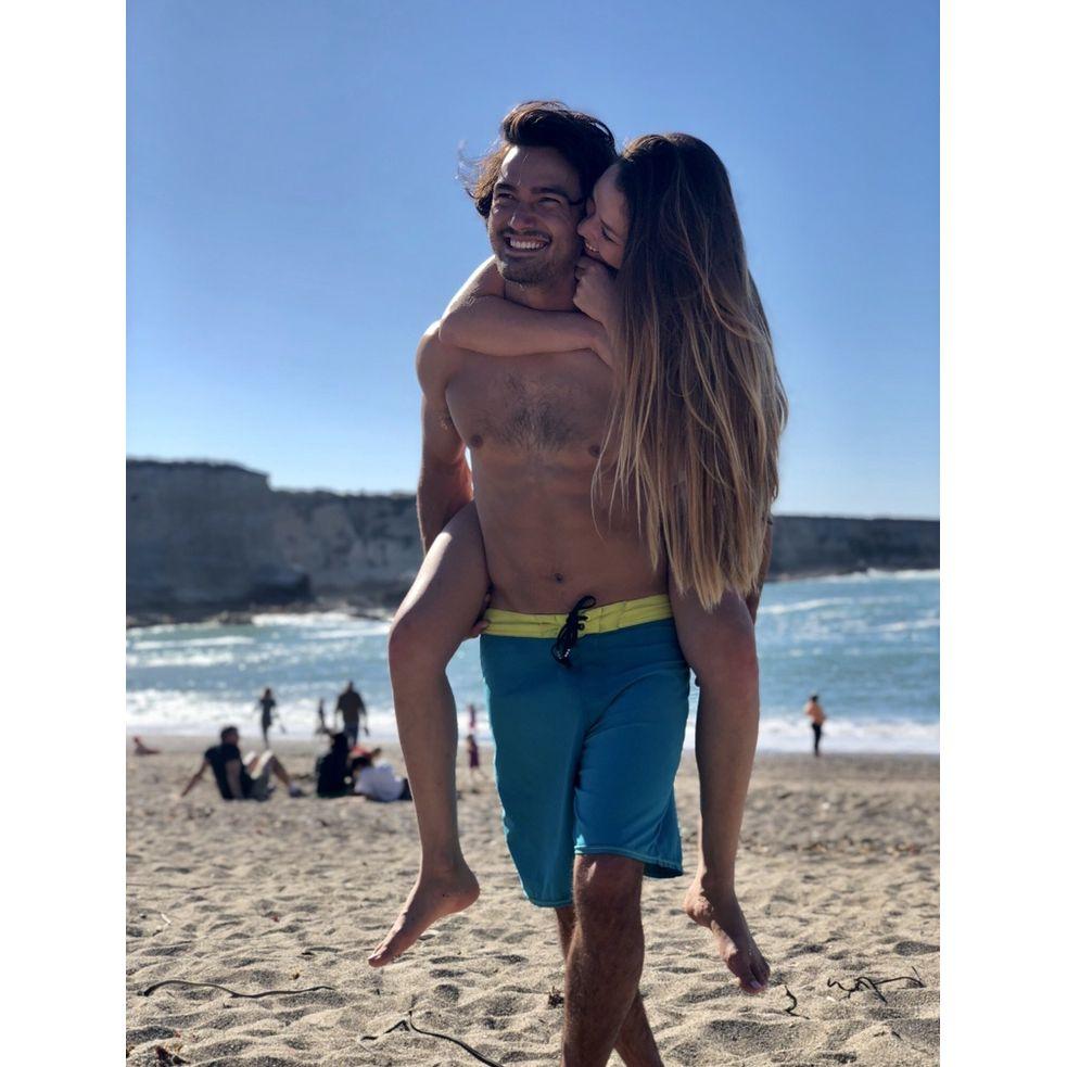 One of our first trips together, went up the California coast to SLO