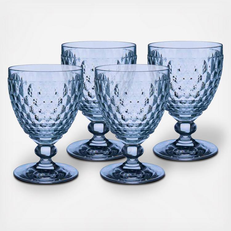 Crystal & Glass Water Goblets, Goblet Glasses & Stemmed Water