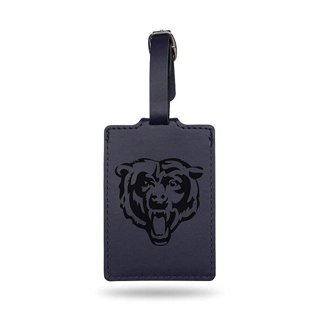 Rico Industries NFL San Francisco 49ers Red Laser Engraved Ultra Suede Luggage Tag - Includes ID Card