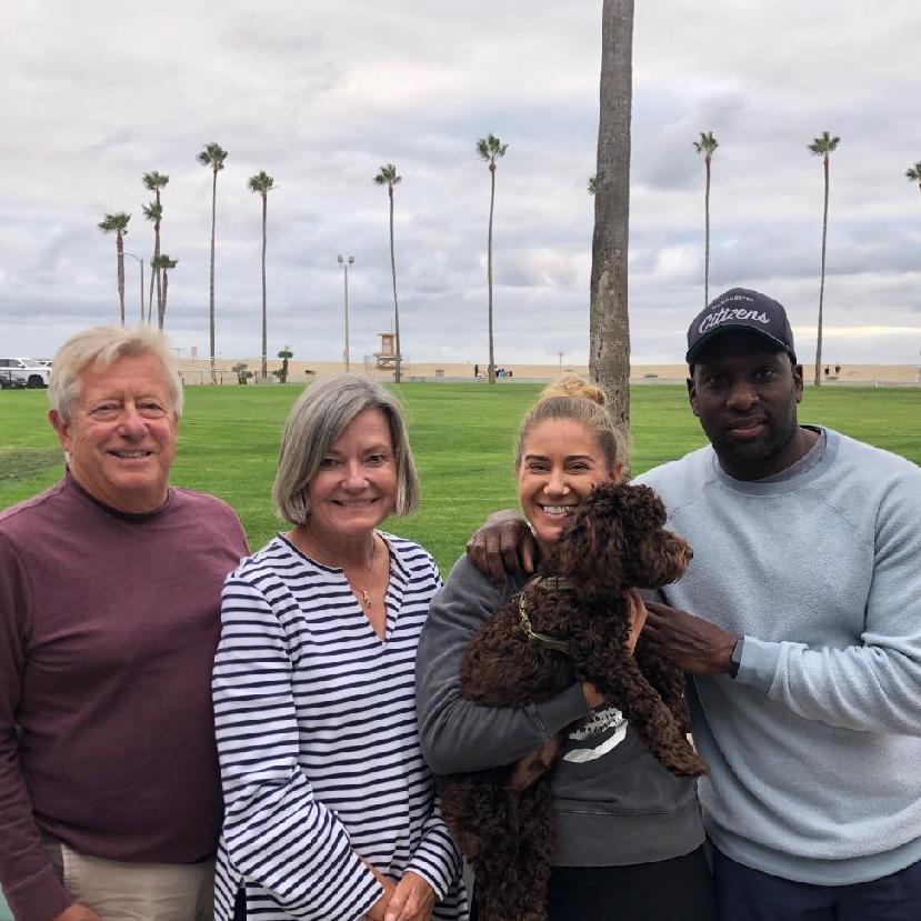 C&N with Natalie's parents • Newport Beach • October 2020