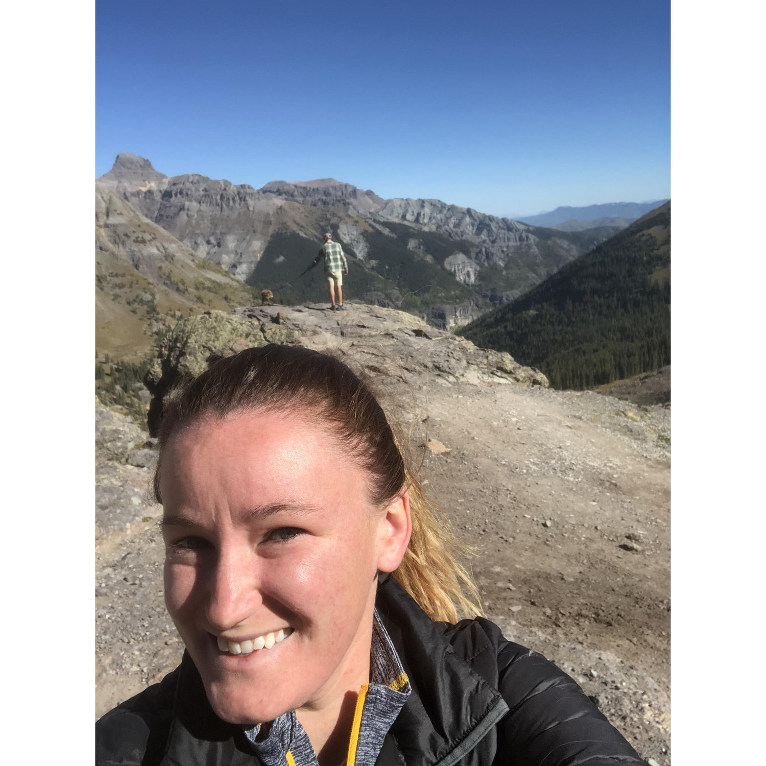 On top of Imogene Pass! Ouray, Colorado