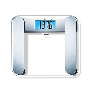 Beurer Glass Body Analysis Scale with Backlit LCD in Blue