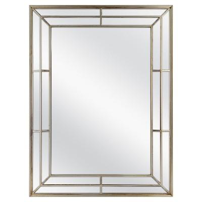 Product description page - Rectangle Beveled Decorative Wall Mirror Champagne - Threshold™