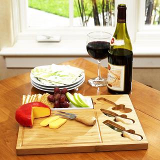 Celtic 5-Piece Charcuterie Board & Tool Set