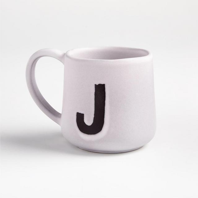 "J" Monogrammed Mug