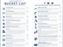 Atlantis Bucket List