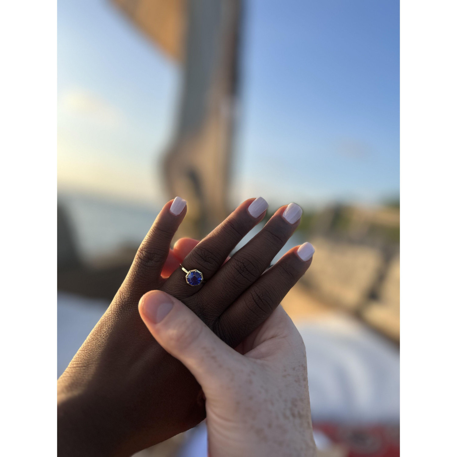 Engaged in Lamu