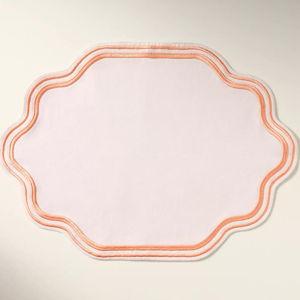 Madeline Embroidered Cotton Placemat