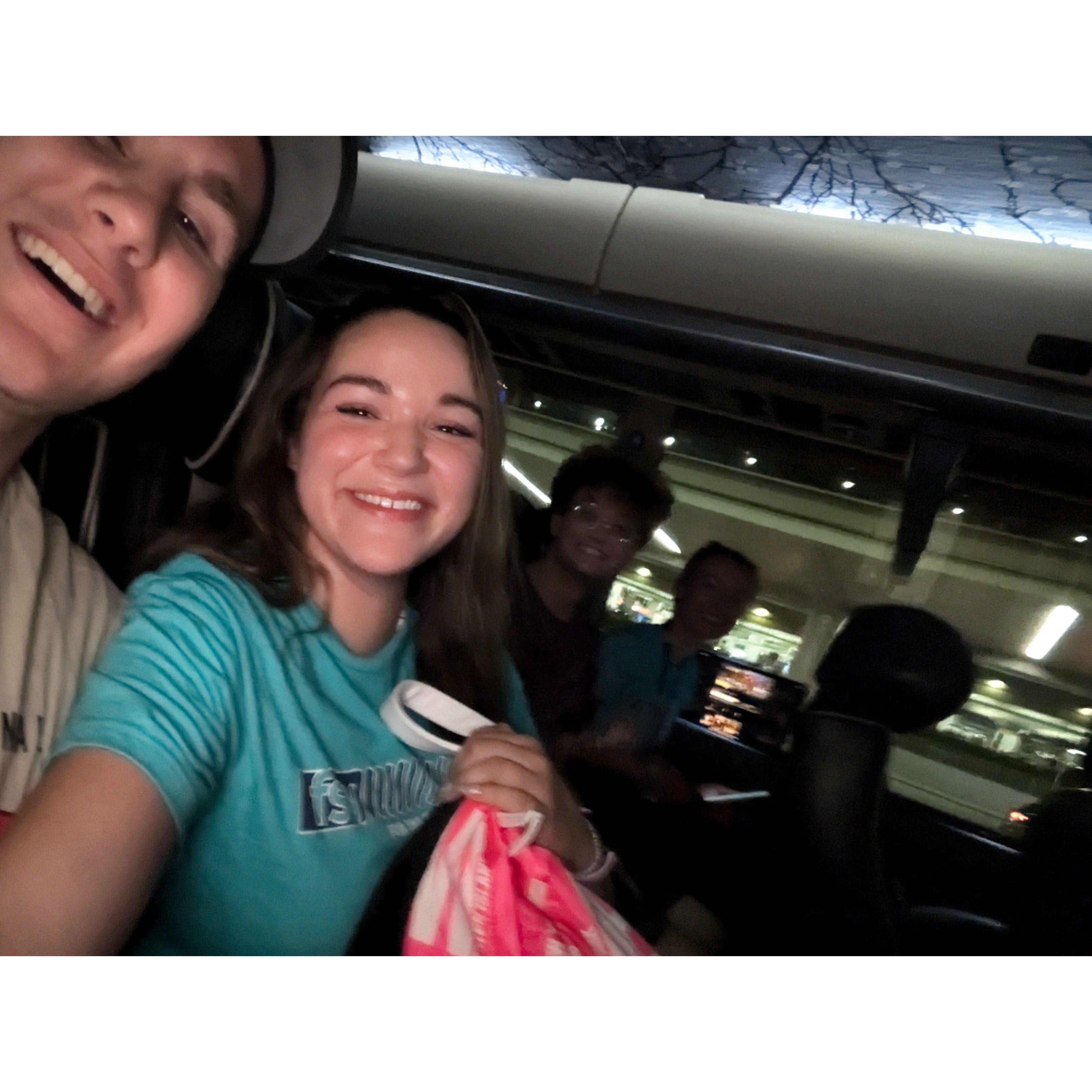 Even before we were dating we were a cute couple