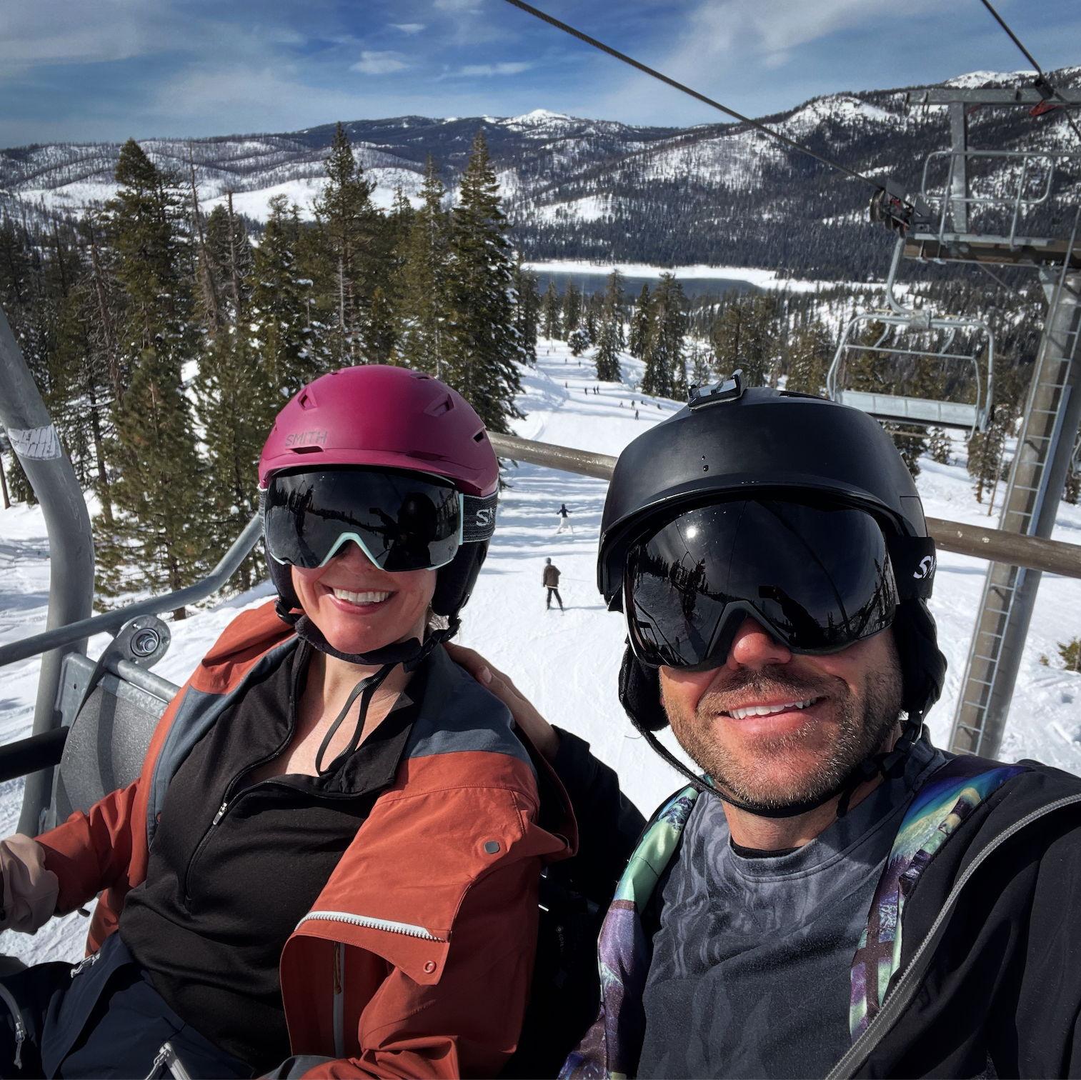 Laura's 1st time skiing ~China Peak