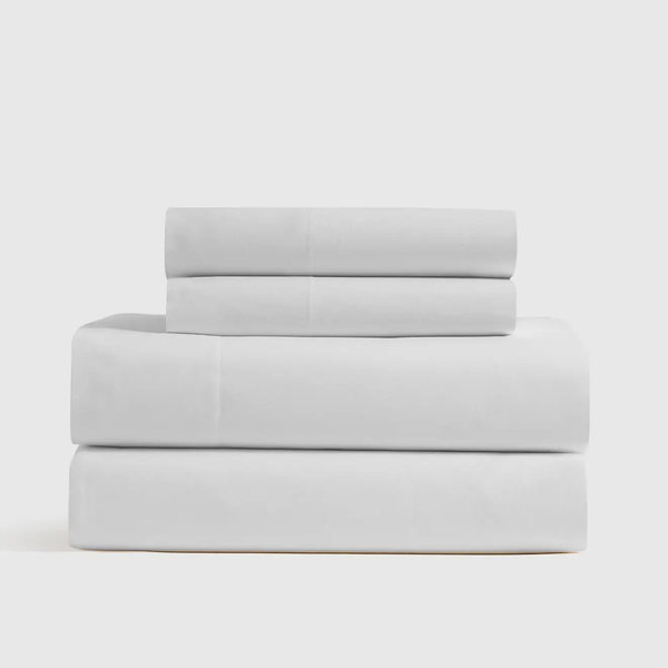 Organic Crisp Percale Sheet Set - King