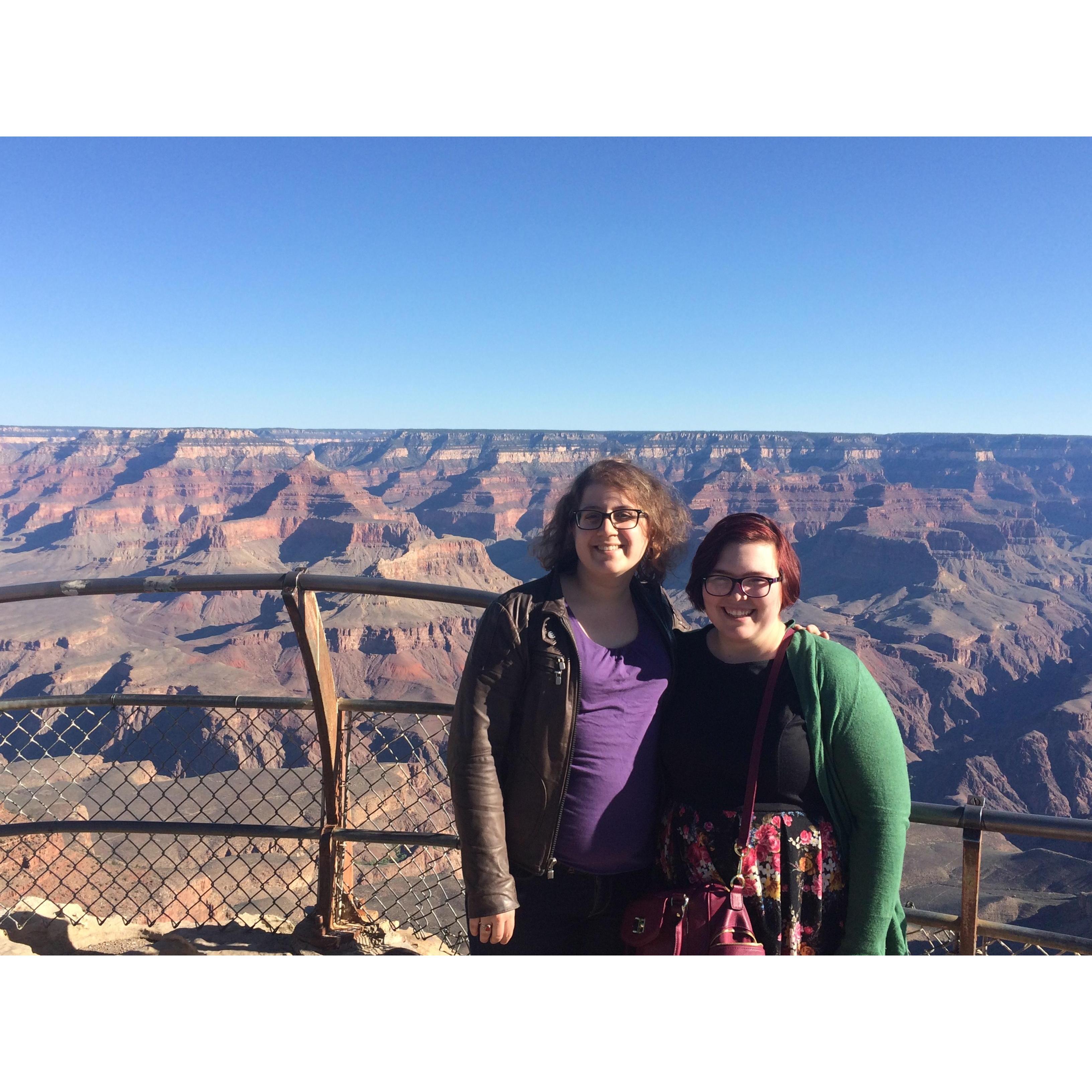 Turning Kristina's work trip into an excuse to visit the Grand Canyon!