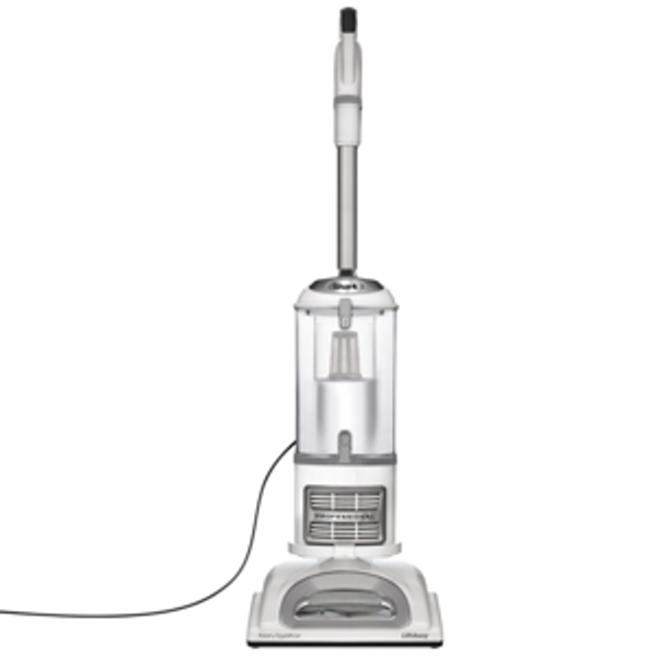 Shark | Upright Vacuum Cleaner | Navigator Lift-Away | Swivel Steering | HEPA Filter | Vacuum for Pet Hair | Crevice Tool & Dusting Brush Included | For Carpets & Hard Floors | White/Silver | NV356E