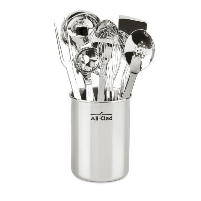 All-Clad Stainless Steel Kitchen Tool Set, 8 piece
