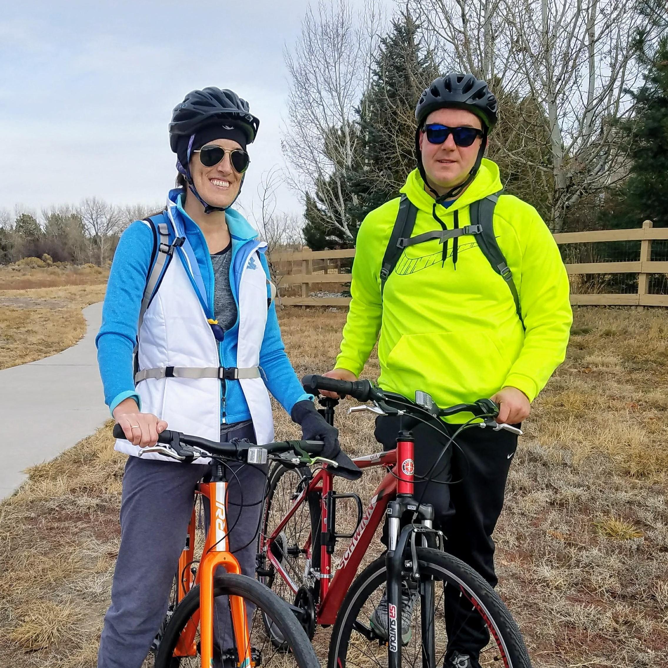 Bike ride around Cherry Creek Reservoir