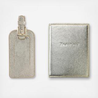 Passport Case & Luggage Tag Set