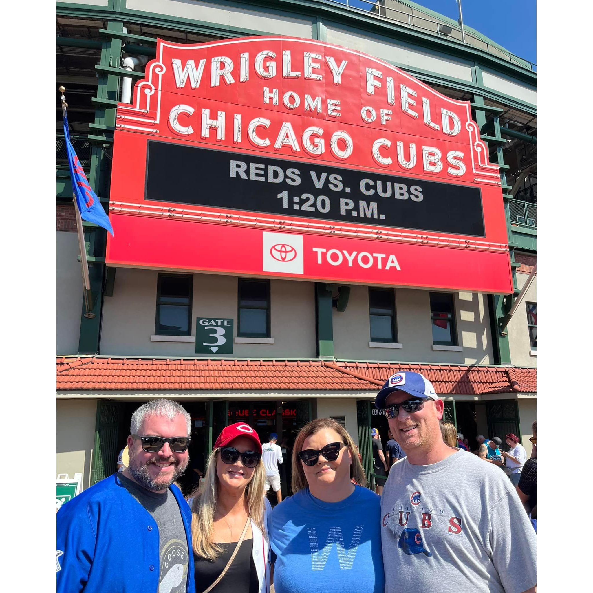 Cubs Reds Chicago 2022