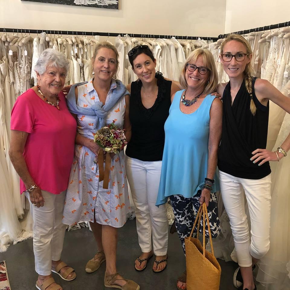 Wedding dress shopping! July 2018