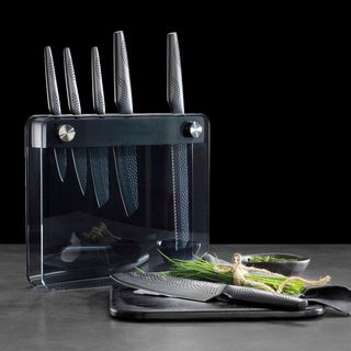 Id3 Black Samurai Sakai 7-Piece Knife Block Set