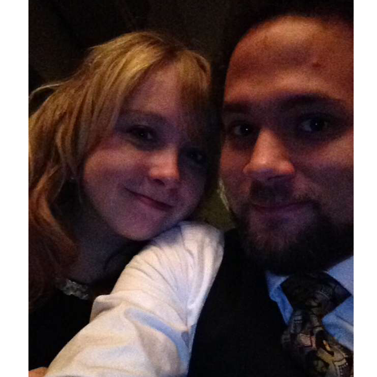 This is when Briana and Matt knew they loved each other. They went to a New Year's Eve Party at the Madison Event Center in 2015.